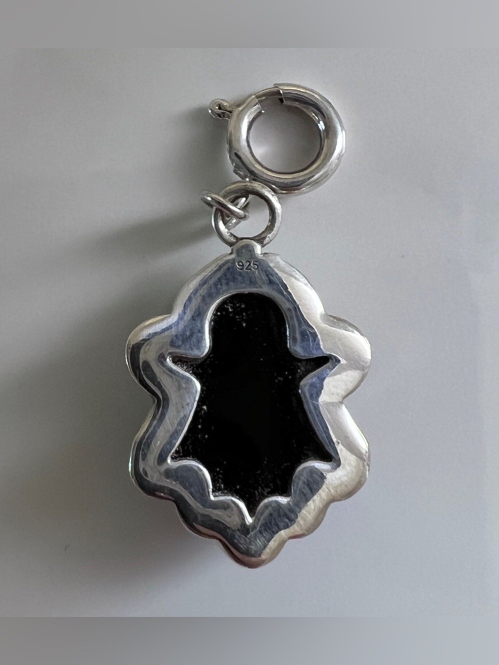 Krush Kandy Sterling Silver 925 Onyx Halloween theme Earrings and Pendant charm - Picture 4 of 11